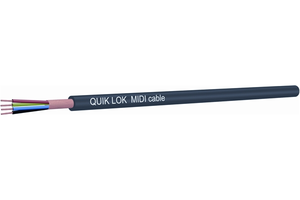 Quik Lok - CM/900 BK Cavo Midi in bobina