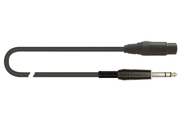 Quik Lok - MCR/614K-1 BK Microphone cable