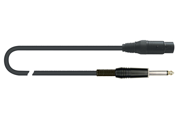 Quik Lok - MCR/612K-4,5 BK Microphone cable