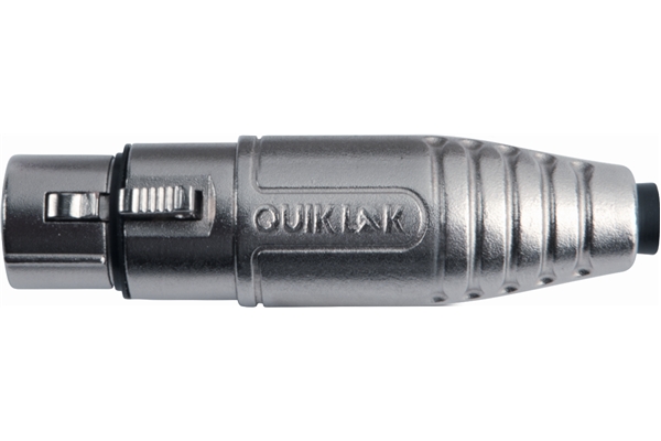 Quik Lok - NC/554-K Cannon XLR 3 poli femmina Heavy Duty